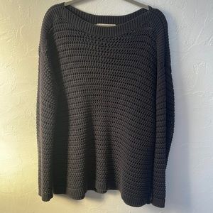 Ann Taylor Loft cozy large knit costal sweater